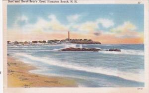 New Hampshire Hampton Beach Surf and Great Boar's Head 1953