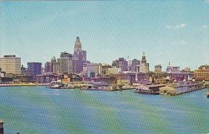 Skyline and Inner Harbor Baltimore Maryland