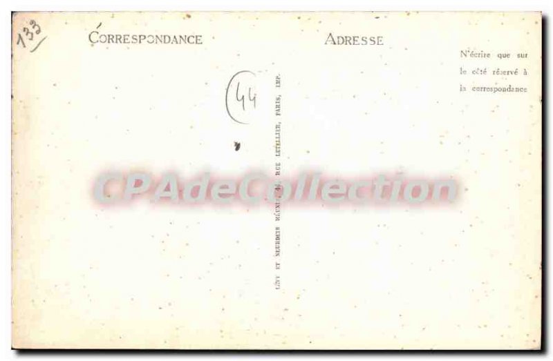 Postcard Old Pornichet The Beach