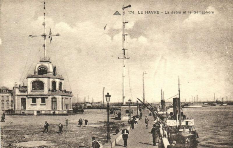 CPA Le HAVRE - La Jetée et le Semaphore (201322)