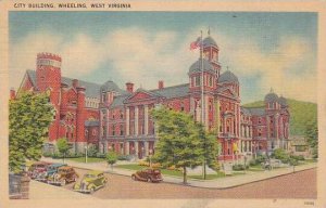 West Virginia Wheeling City Building Artvue 1944