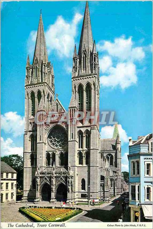 Modern Postcard The Cathedral Truro Cornwall