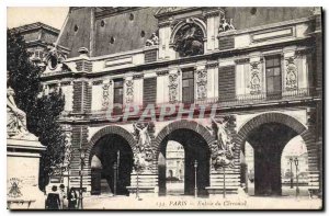 Postcard Old Paris Carrousel Entree