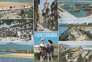 BF22781 fuenterrabia la playa multi views spain  front/back image