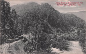 King River At Doublebarrel Sys Mt Lyell Tasmania Australia Postcard