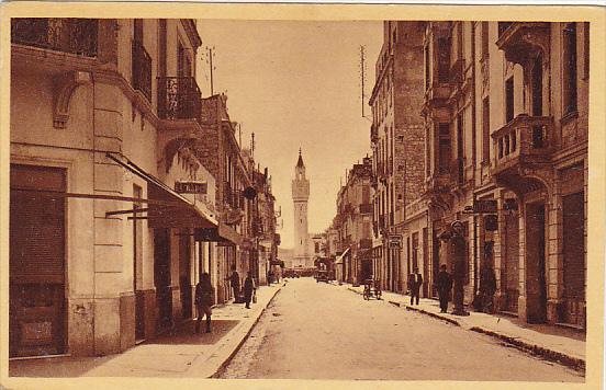 Tunisia Bizerte Rue Capitaine Madon