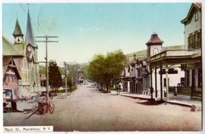 Main St, Marathon NY