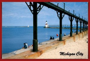 Indiana, Michigan City - Safe Habor & Home Port - [IN-0100X]