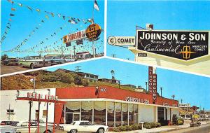 Newport Beach & Costa Mesa CA Lincoln Mercury Auto Dealership Postcard