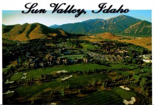 Idaho Sun Valley Aerial View