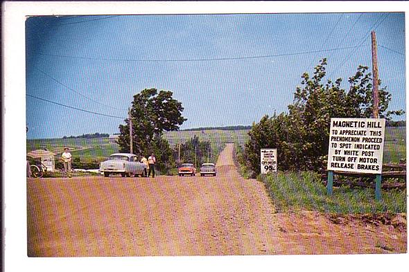 Magnetic Hill, Moncton, New Brunswick