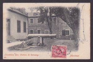 Postcard, CANADA, Montreal, Louisbourg Gun, Chateau de Ramezay