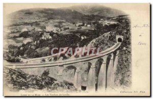 Postcard Old Line Mure viaducts Loulla