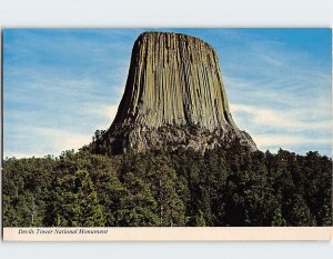 Postcard Devils Tower National Monument Wyoming USA