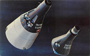 Gemini and Mercury spacecraft. October 1963 Space Unused 