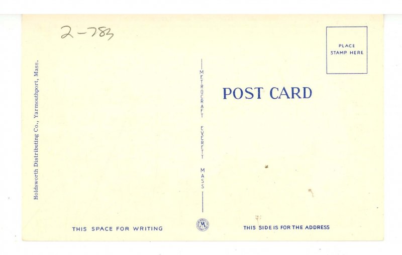 MA - Woods Hole, Cape Cod. Busy Harbor Scene