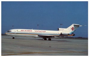 Air Algerie Boeing B 727 2D6 at Barcelona Spain Airplane Postcard