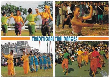 Thailand.  Traditional Thai Dances.  Colorful.