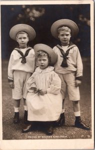 Royalty Eldest Children of King George V Vintage Postcard Z15