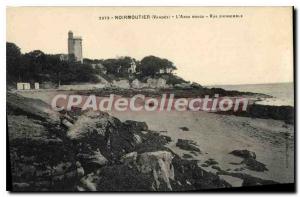 Postcard Old Noirmoutier (Vendee) L'Anse Rouge Overview