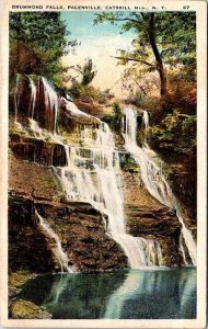 Postcard WATER SCENE Catskill New York NY AL4658