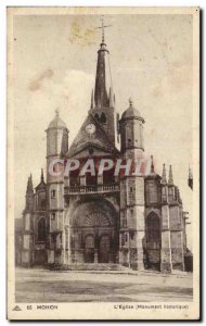 Old Postcard Mohon L & # 39Eglise