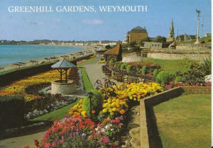 Dorset Postcard - Greenhill Gardens - Weymouth - Ref TZ5248