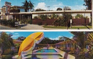 Florida Saint Petersburg Cavalier Motel With Pool 1957