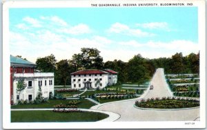 Postcard - The Quadrangle, Indiana University - Bloomington, Indiana