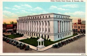 Arkansas El Dorado Union County Court House Curteich