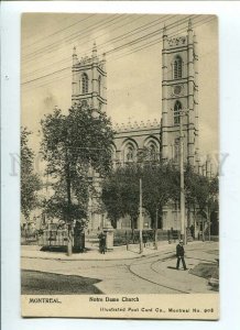 3090861 CANADA Montreal Notre Dame Church Vintage PC