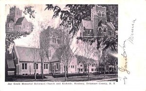 Jay Gould Memorial Reformed Church & Kirkside in Roxbury, New York