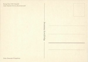 sweden, King Carl XVI Gustaf and Queen Silvia (1976) Postcard (2)