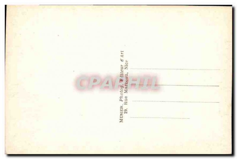 Postcard Old Nice la Jetee Promenade