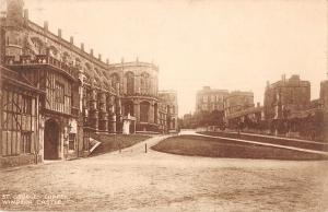 uk899 st georges chapel windsor  real photo uk