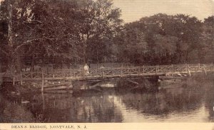 Montvale New Jersey Dean S Bridge Scenic View Vintage Postcard AA72322