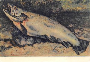 Trout G Courbet Fish / Sea Mammals Unused 