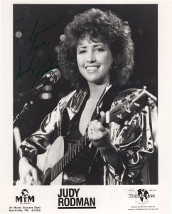 Judy Rodman MTM Records Early Large 10x8 Hand Signed Photo