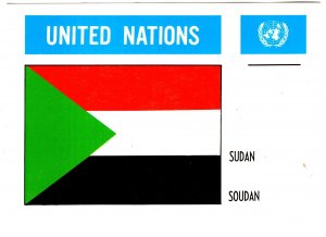 Sudan, Flag, United Nations