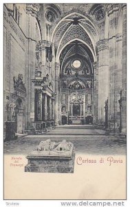 Interior, Navata Del Transept, Certosa Di Pavia, Lombardy, Italy, 1900-1910s