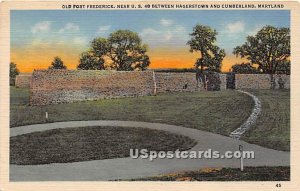 Old Fort Frederick in Hagerstown, Maryland