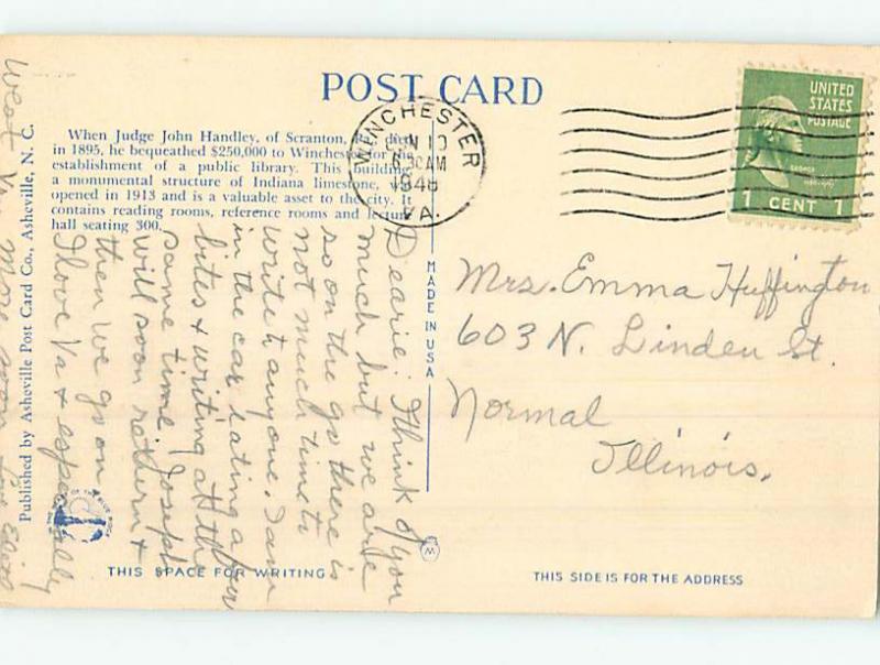 Linen LIBRARY SCENE Winchester Virginia VA hs2623