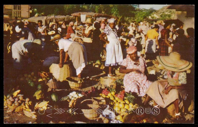 Market Scene, Jamaica