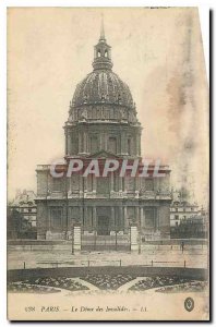 Old Postcard Paris Dome des Invalides