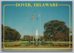 State View~Dover Delaware~Legislative Hall~Built 1933~Continental Postcard