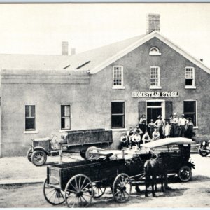 c1900s Repro Amana Colonies, IA Homestead Store Delivery Truck Touring Cars A133