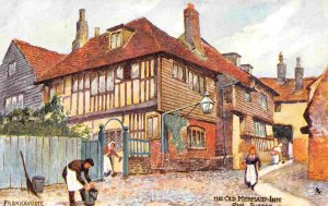 Old Mermaid Inn Rye Sussex England UK 1910c Tuck postcard