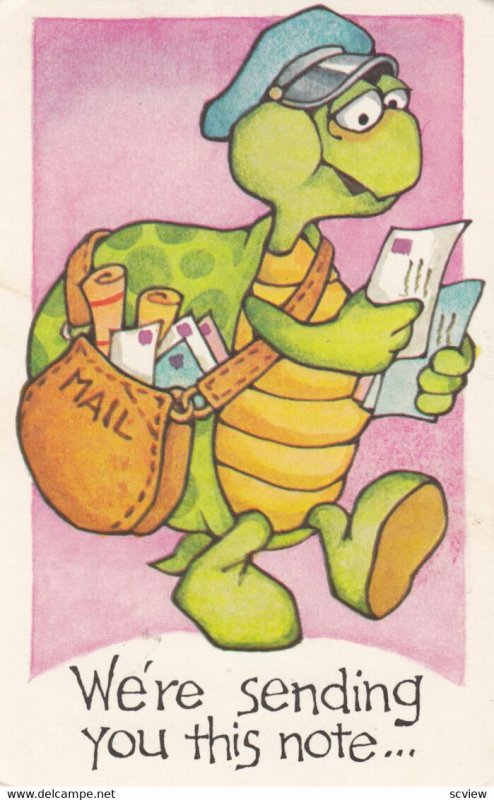 Turtle Mailman , 1960-70s