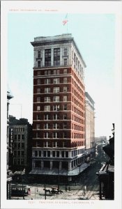 Traction Building Cincinnati Ohio Vintage Postcard C058