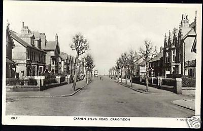 wales, CRAIG-Y-DON, Carmen Sylva Road (1950s) RPPC